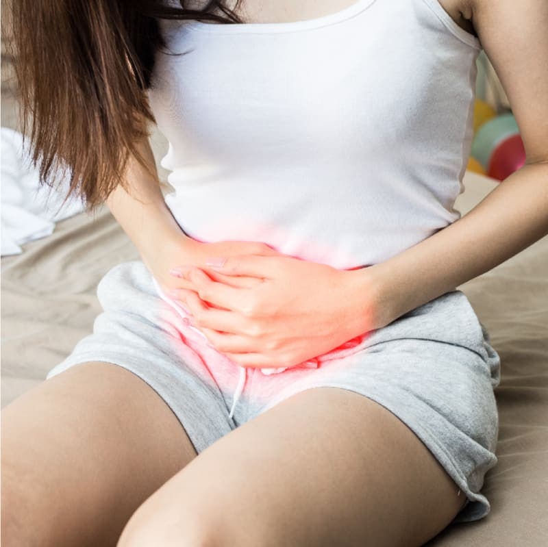 Women Experiencing UTIs symptoms