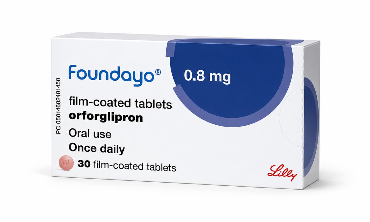 Foundayo 0.8mg tablets thumbnail